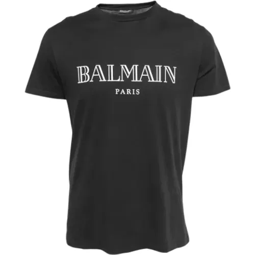 Pre-owned Tops, female, , Size: L Pre-owned Cotton tops - Balmain Pre-owned - Modalova