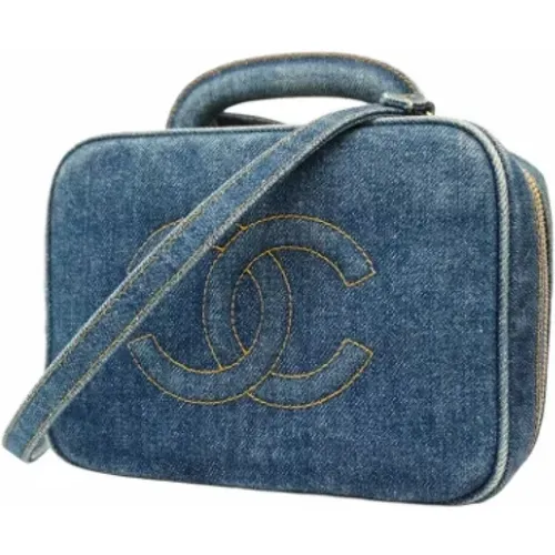 Pre-owned Denim chanel-bags , female, Sizes: ONE SIZE - Chanel Vintage - Modalova