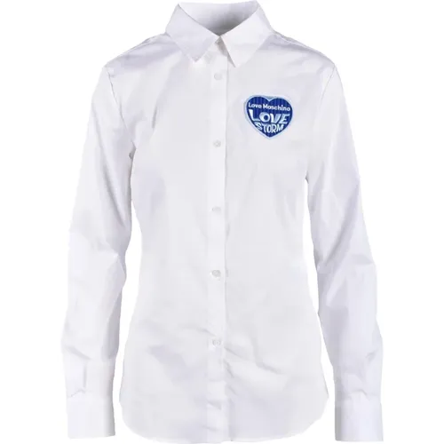 Shirts, female, , Size: S shirt - Love Moschino - Modalova