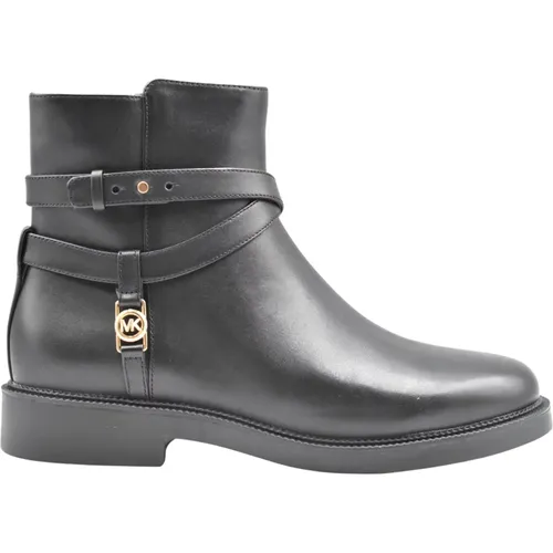 Schwarze Schnürschuhe Eleganter Stil , Damen, Größe: 36 1/2 EU - Michael Kors - Modalova