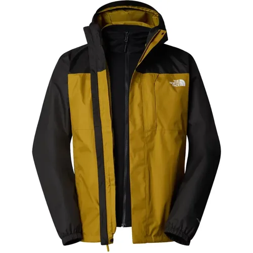 Gelbe Sportliche Quest Triclimate Jacke - The North Face - Modalova