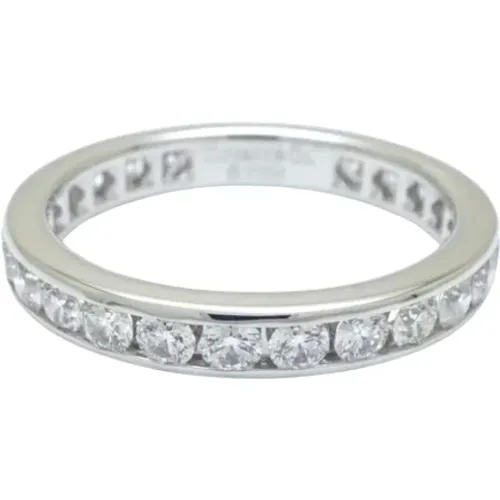 Pre-owned Platinum rings , female, Sizes: ONE SIZE - Tiffany & Co. Pre-owned - Modalova