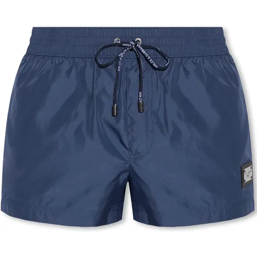 Swim shorts , male, Sizes: S - Dolce & Gabbana - Modalova
