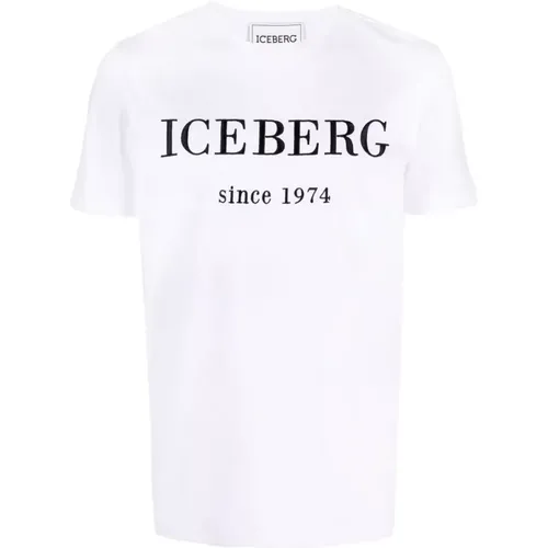 Weißes T-Shirt - XS Iceberg - Iceberg - Modalova