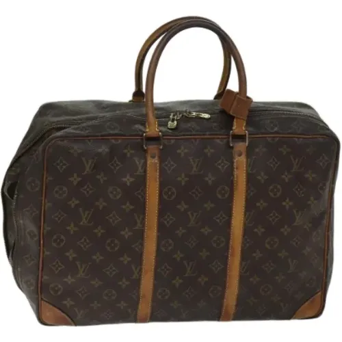 Pre-owned Weekend Bags, female, , Size: ONE SIZE Pre-owned Canvas travel-bags - Louis Vuitton Vintage - Modalova