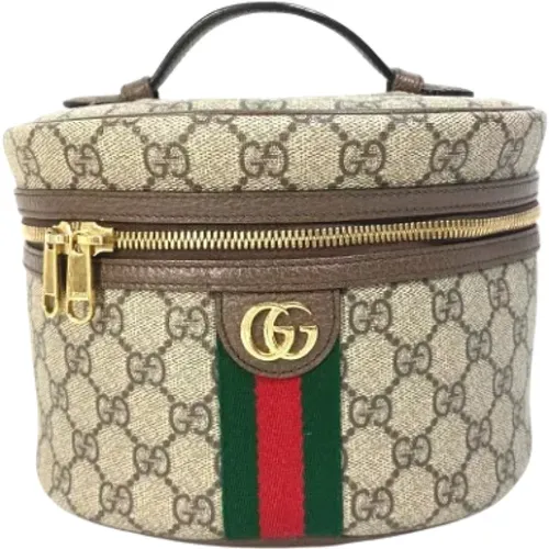 Pre-owned Handbags, female, , Size: ONE SIZE Pre-owned Canvas gucci-bags - Gucci Vintage - Modalova