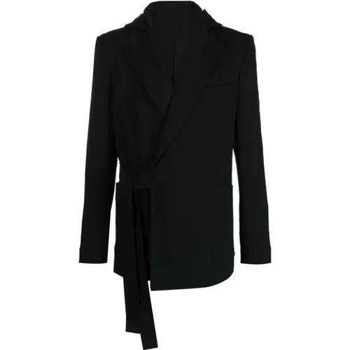 Technical jersey hooded jacket , male, Sizes: XL, L, M - Balmain - Modalova