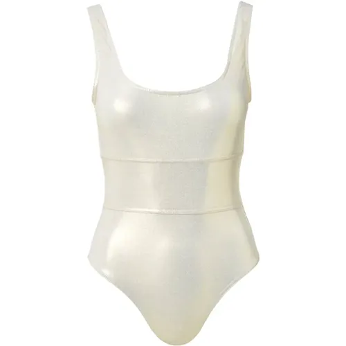 Perugia Gold Swimsuit , female, Sizes: S, M - Melissa Odabash - Modalova