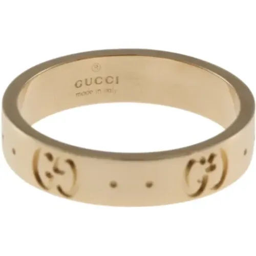 Pre-owned Rose Gold rings , female, Sizes: ONE SIZE - Gucci Vintage - Modalova