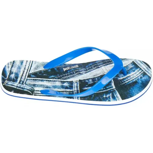 Light EVA Sandal for Men , male, Sizes: 12 UK, 8 UK, 11 UK, 9 UK, 10 UK, 7 UK - Just Cavalli - Modalova