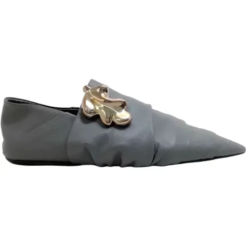 Leather Flats , female, Sizes: 6 UK - Jil Sander Pre-owned - Modalova
