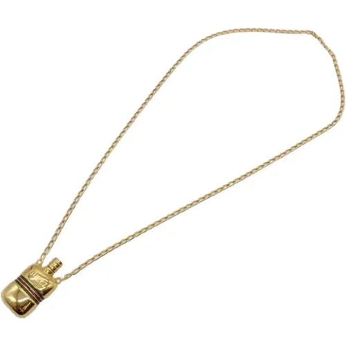 Pre-owned Jewellery, female, , Size: ONE SIZE Pre-owned Metal necklaces - Gucci Vintage - Modalova