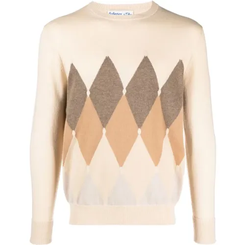 Cashmere Crewneck Sweater , male, Sizes: L, XL - Ballantyne - Modalova