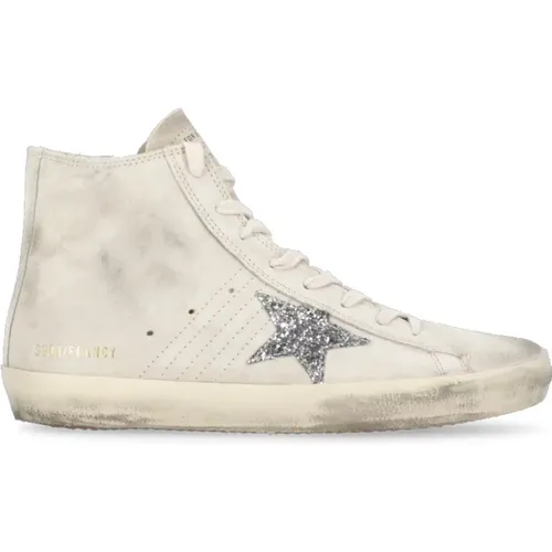 Suede High Top Sneakers , Damen, Größe: 36 EU - Golden Goose - Modalova