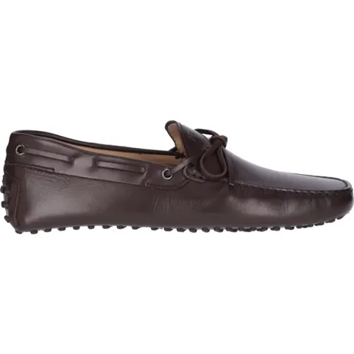 Braune flache Schuhe für Männer , Herren, Größe: 41 1/2 EU - TOD'S - Modalova