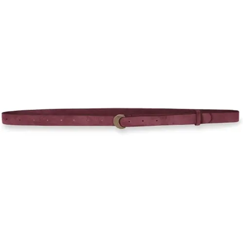 Moon Suede Belt , female, Sizes: ONE SIZE - Cortana - Modalova