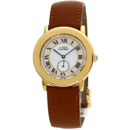 Pre-owned Watches, male, , Size: ONE SIZE Pre-owned Metal watches - Cartier Vintage - Modalova