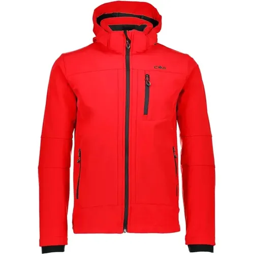 Zip Hood Ferrari Nero Jacke CMP - CMP - Modalova