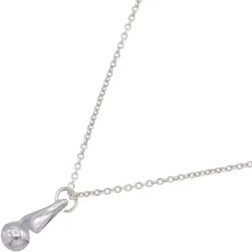 Pre-owned Jewellery, female, , Size: ONE SIZE Pre-owned Silver necklaces - Tiffany & Co. Pre-owned - Modalova