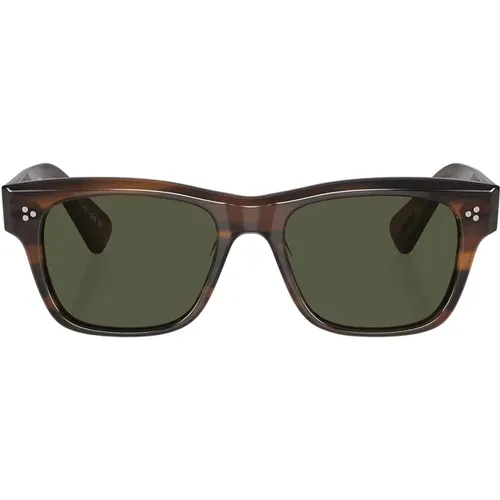 Innovative Birell Sun Sunglasses with Unique Details , unisex, Sizes: 52 MM - Oliver Peoples - Modalova