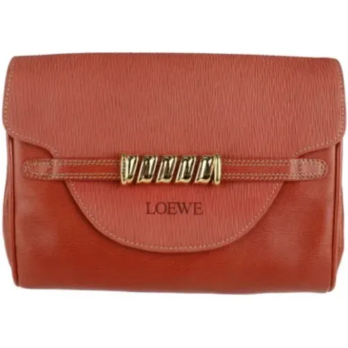 Pre-owned Clutches, female, , Size: ONE SIZE Pre-owned Fabric clutches - Loewe Pre-owned - Modalova