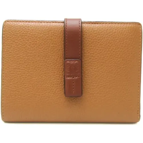 Pre-owned Wallets, female, , Size: ONE SIZE Pre-owned Leather wallets - Loewe Pre-owned - Modalova