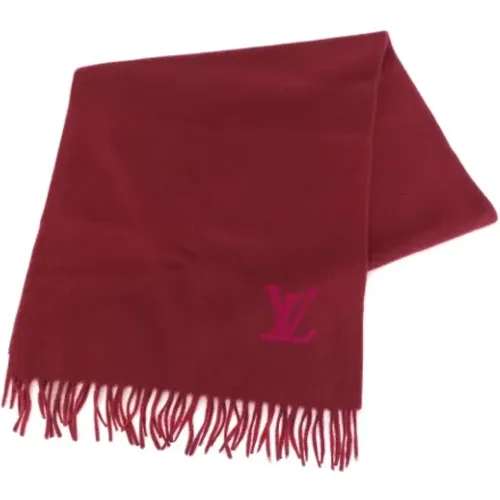 Pre-owned Scarves, female, , Size: ONE SIZE Pre-owned Canvas scarves - Louis Vuitton Vintage - Modalova