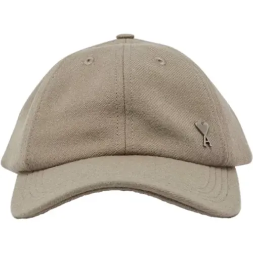 ADC Studs Cap - Adjustable Back, Iconic Style , male, Sizes: ONE SIZE - Ami Paris - Modalova