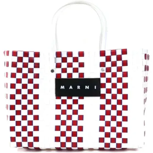 Pre-owned Tote Bags, female, , Size: ONE SIZE Pre-owned Fabric handbags - Marni Pre-owned - Modalova