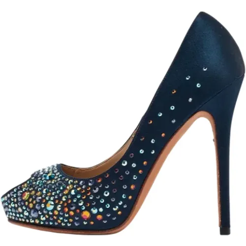 Pre-owned Satin heels , Damen, Größe: 36 EU - Alexander McQueen Pre-owned - Modalova