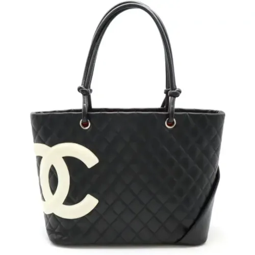 Pre-owned Tote Bags, female, , Size: ONE SIZE Pre-owned Leather chanel-bags - Chanel Vintage - Modalova