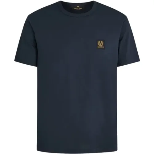 Ink Cotton T-shirt , male, Sizes: XL, M, L, S - Belstaff - Modalova