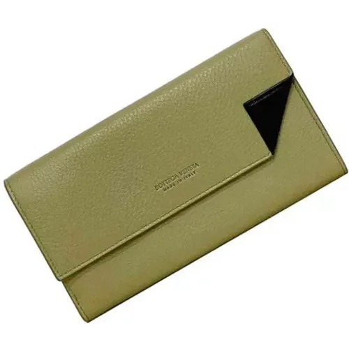 Pre-owned Wallets, female, , Size: ONE SIZE Pre-owned Leather wallets - Bottega Veneta Vintage - Modalova