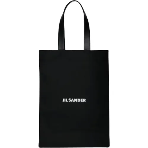 Tote Bags, male, , Size: ONE SIZE Cotton totes - Jil Sander - Modalova