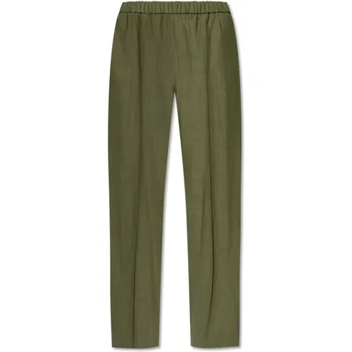 Wool trousers by , female, Sizes: L - Fabiana Filippi - Modalova