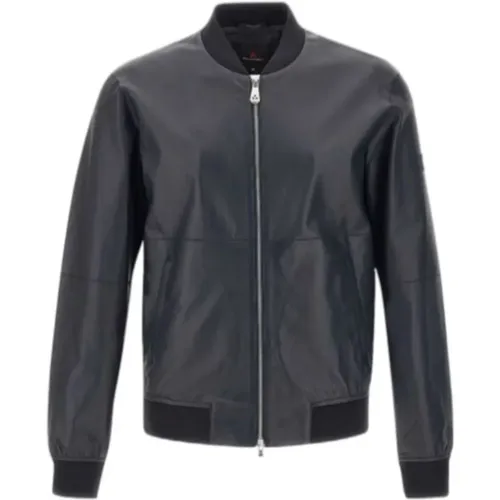 Leather Jacket Men XL , male, Sizes: M, XL, L - Peuterey - Modalova