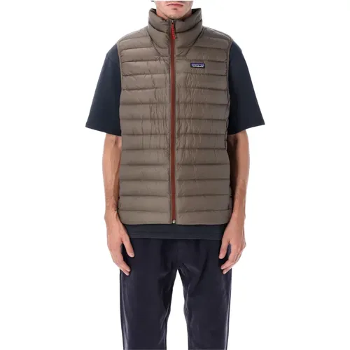 Vests, male, , Size: XL Down Sweater Vest - Patagonia - Modalova