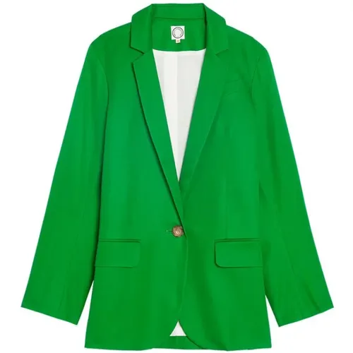 Prairie Linen Tailored Jacket , Damen, Größe: XS - Ines De La Fressange Paris - Modalova
