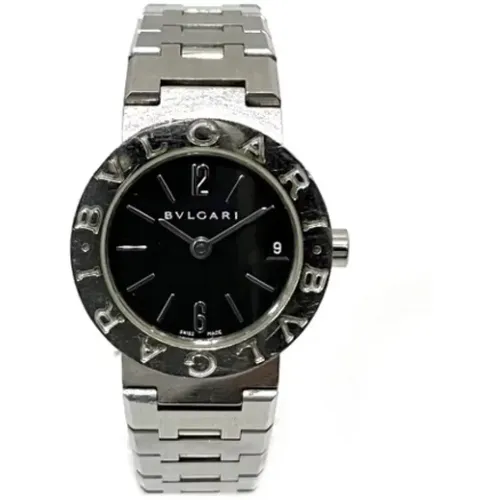 Pre-owned Watches, female, , Size: ONE SIZE Pre-owned Stainless Steel watches - Bvlgari Vintage - Modalova