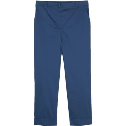 Blaue Malibu Chino Hose , Damen, Größe: XS - PATRIZIA PEPE - Modalova