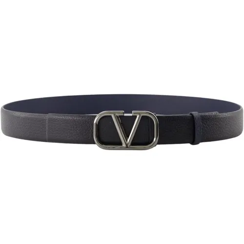 Reversible VLogo Belt , male, Sizes: 85 CM, 95 CM, 90 CM, 100 CM - Valentino Garavani - Modalova