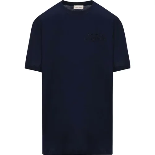 Casual Cotton Tee Shirt , male, Sizes: XL, M, S, L - alexander mcqueen - Modalova