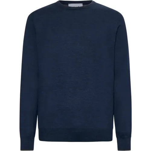 Round-neck Knitwear, male, , Size: L Sweater - D4.0 - Modalova