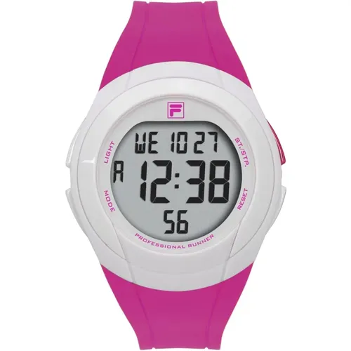 Watches, unisex, , Size: ONE SIZE Unisex Adult Watch ctive 45 mm Strap Silicone 38-152 - Fila - Modalova