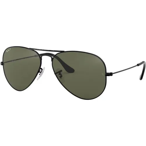 Aviator Sunglasses Metal Polarized Green , unisex, Sizes: 58 MM - Ray-Ban - Modalova