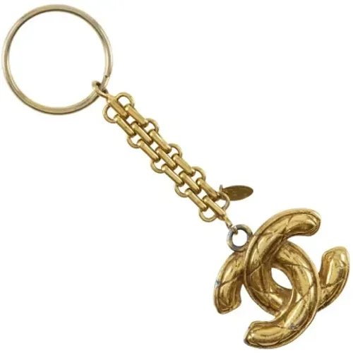 Pre-owned Jewellery, female, , Size: ONE SIZE Pre-owned Metal key-holders - Chanel Vintage - Modalova