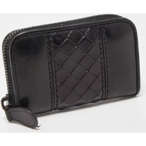 Pre-owned Leather wallets , female, Sizes: ONE SIZE - Bottega Veneta Vintage - Modalova