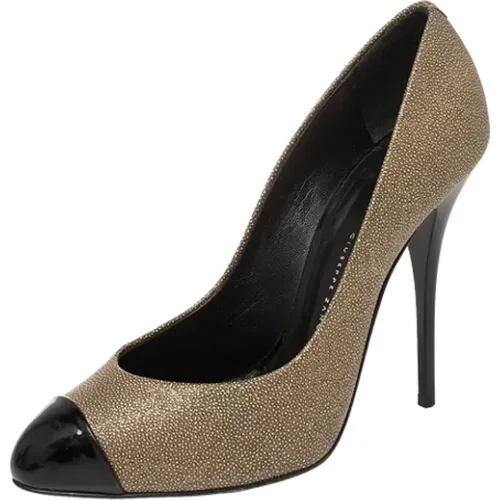 Pre-owned Pumps, female, , Size: 7 1/2 US Pre-owned Leather heels - Giuseppe Zanotti Pre-owned - Modalova