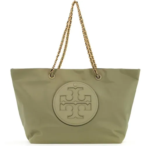 Ella Chain Handle Shopping Bag , female, Sizes: ONE SIZE - TORY BURCH - Modalova