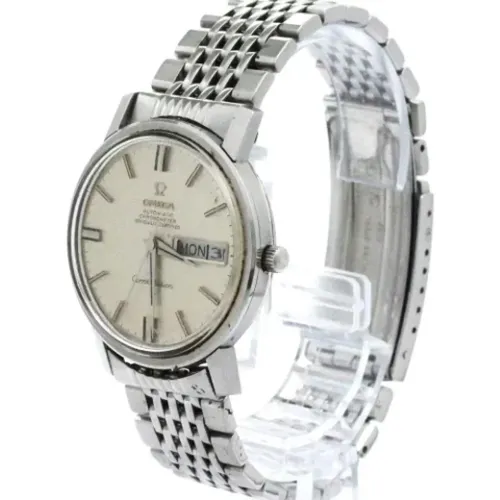 Pre-owned Watches, male, , Size: ONE SIZE Pre-owned Stainless Steel watches - Omega Vintage - Modalova